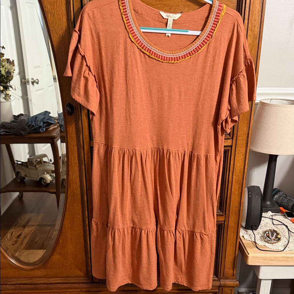 Matilda Jane Orange Midi Dress